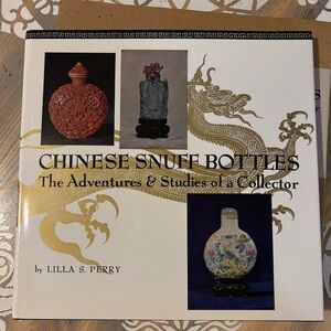 Chinese Snuff Bottles Book by Lilla S. Perry - Gold and Black Cover